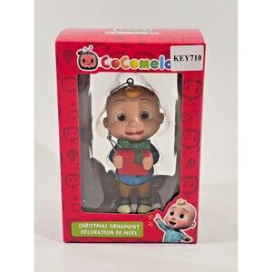 Kurt S. Adler Cocomelon Holiday Edition Christmas Tree Ornament JJ With Gift